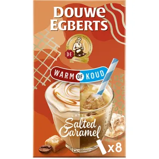 Douwe Egberts Oploskoffie salted caramel