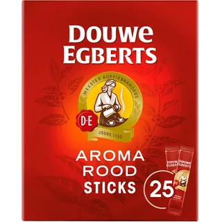 Douwe Egberts Aroma rood oploskoffie sticks